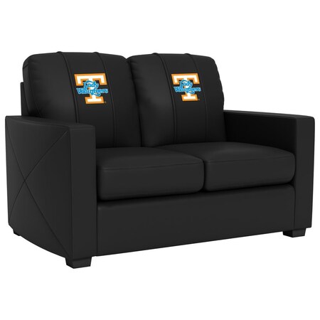 Dreamseat Silver Loveseat with Tennessee Lady Volunteers Logo XZ7759003LSCDBK-PSCOL11031